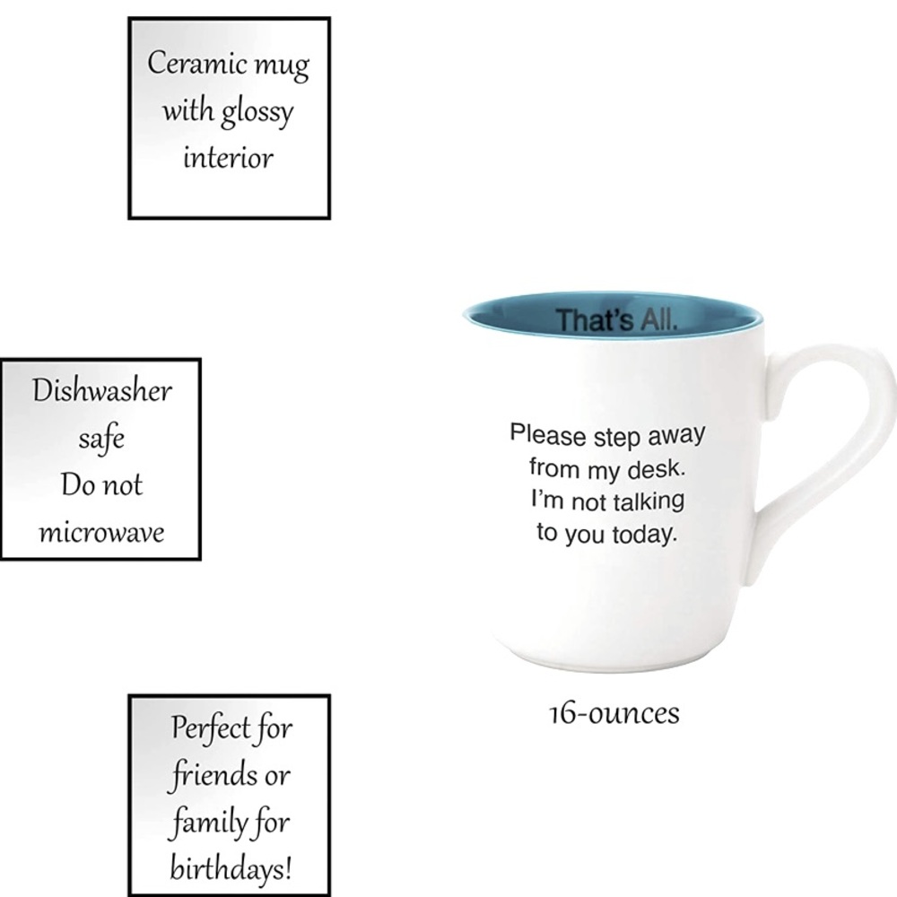 - New Condition Step away From My Desk mug